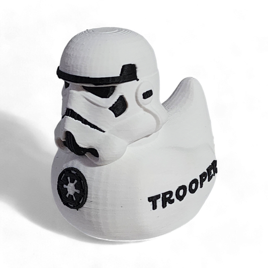 Trooper Duck – Galactic Soldier Inspired Collectible