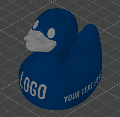 Custom Ducks with Logo & Side Text — Bulk Pricing for Events & Teams