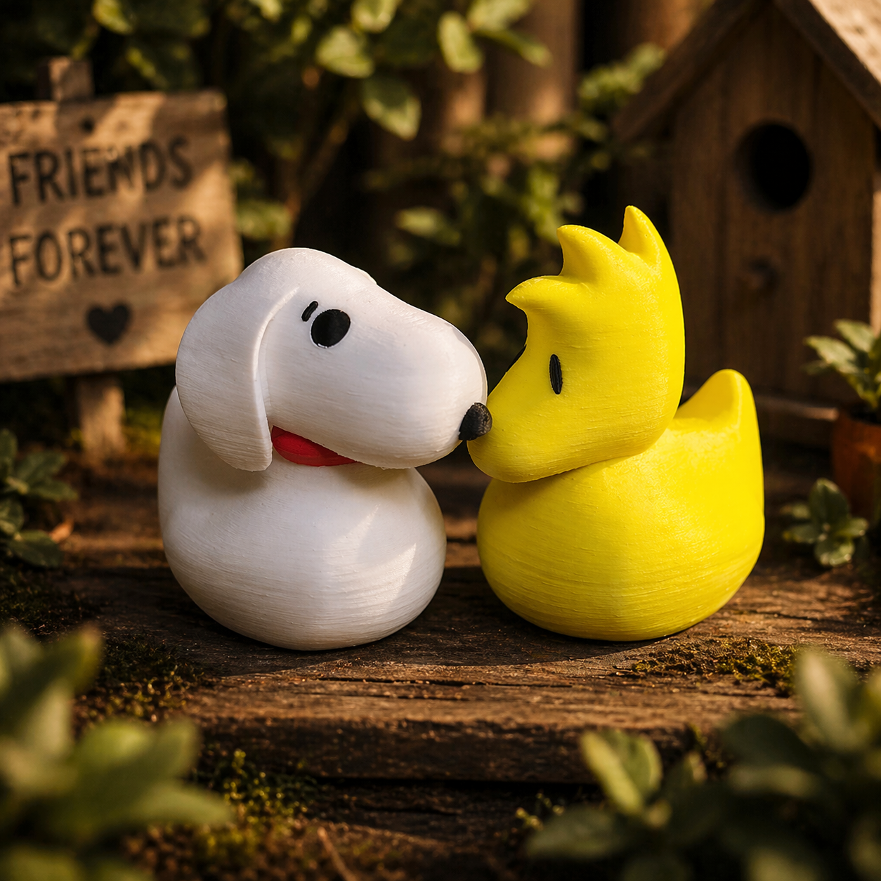 Snoopy & Woodstock Duck Bundle | 3D Printed Jeep Ducking Set-Joyful Ducks-offroad-duckduckjeep-wrangler-gladiator-3d-jeep duck-custom duck-Jeep