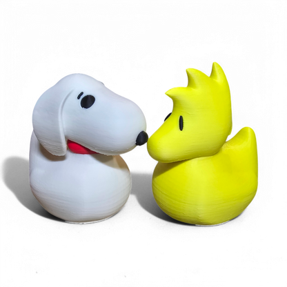 Snoopy & Woodstock Duck Bundle | 3D Printed Jeep Ducking Set-Joyful Ducks-offroad-duckduckjeep-wrangler-gladiator-3d-jeep duck-custom duck-Jeep