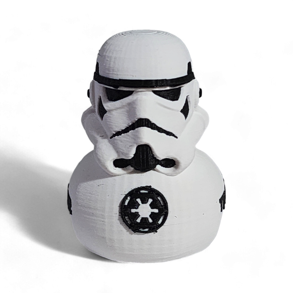 Stormtrooper Duck-Joyful Ducks-offroad-duckduckjeep-wrangler-gladiator-3d-jeep duck-custom duck-Jeep