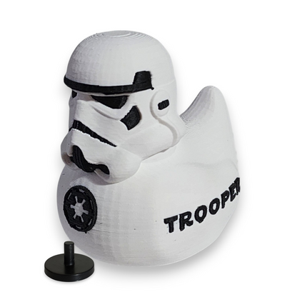 Stormtrooper Duck-Joyful Ducks-offroad-duckduckjeep-wrangler-gladiator-3d-jeep duck-custom duck-Jeep