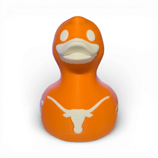 Texas Longhorns Duck-Joyful Ducks-offroad-duckduckjeep-wrangler-gladiator-3d-jeep duck-custom duck-Jeep