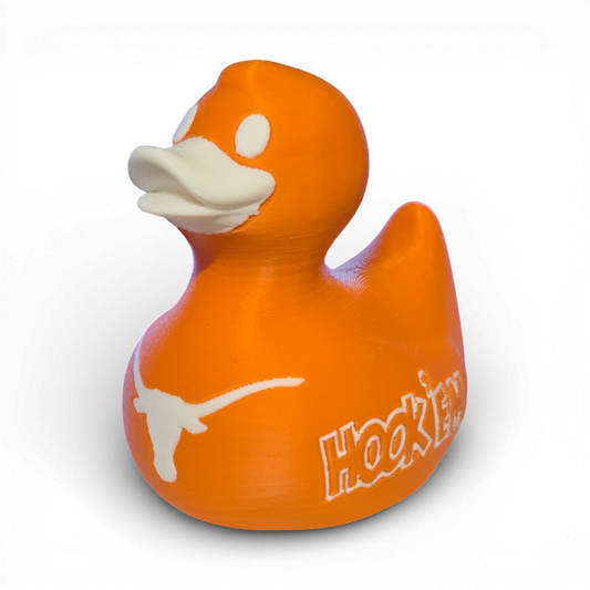 Texas Longhorns Duck-Joyful Ducks-offroad-duckduckjeep-wrangler-gladiator-3d-jeep duck-custom duck-Jeep