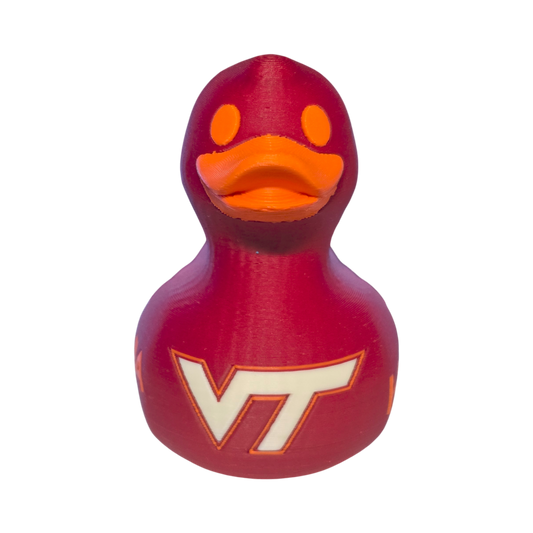 Virginia Tech Duck-Joyful Ducks-offroad-duckduckjeep-wrangler-gladiator-3d-jeep duck-custom duck-Jeep