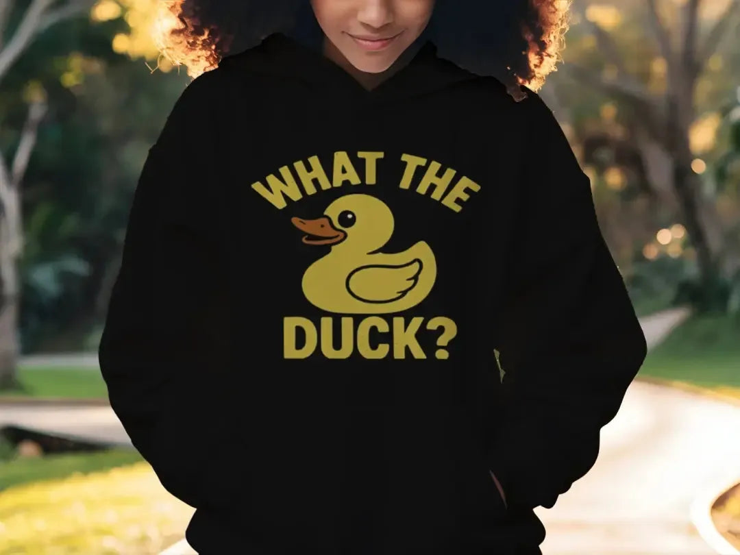 What the duck hoodie-Joyful Ducks-offroad-duckduckjeep-wrangler-gladiator-3d-jeep duck-custom duck-Jeep