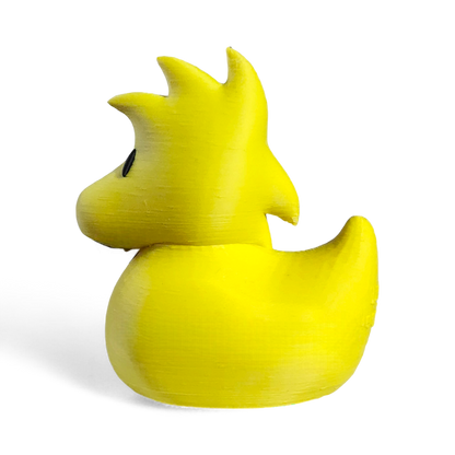 Yellow Cartoon Duck – 3D Printed Collectible Figurine