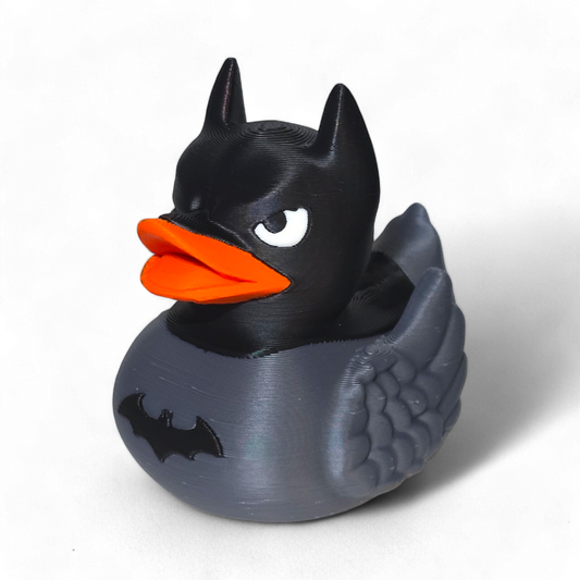 Dark Knight Duck – 3D Printed Superhero Collectible Figurine