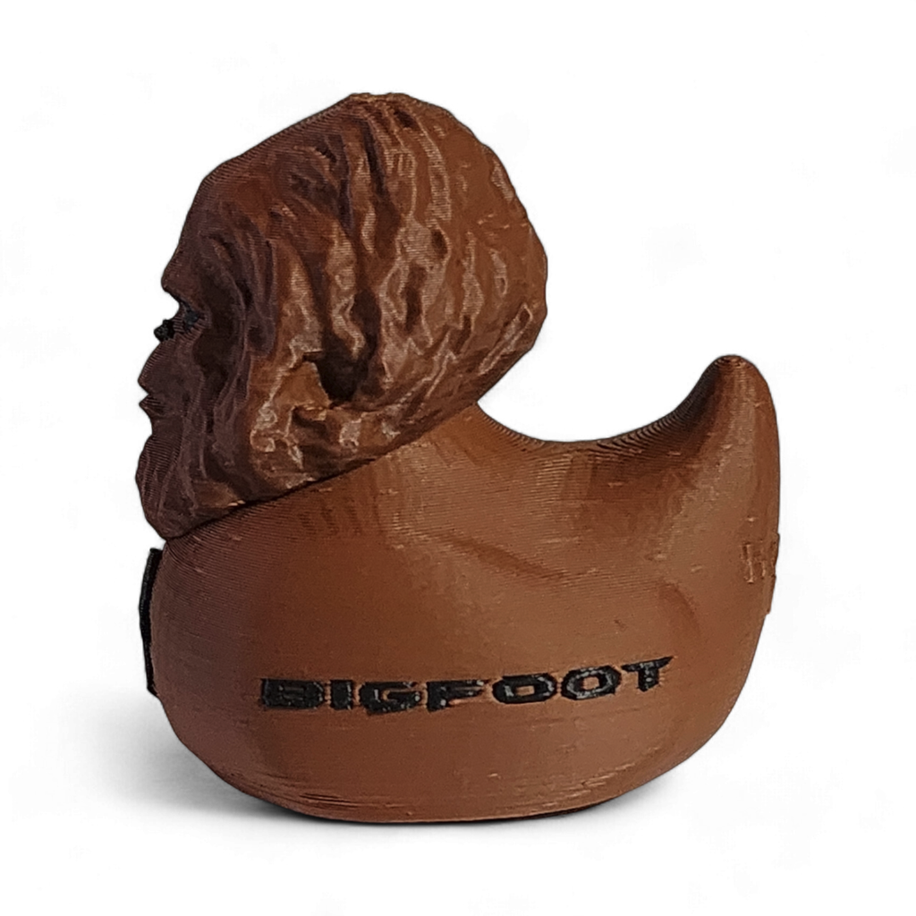 Bigfoot Duck – 3D Printed Cryptid Collectible Figurine